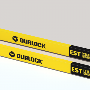 Placa de yeso standart x 12,5mm marca Durlock